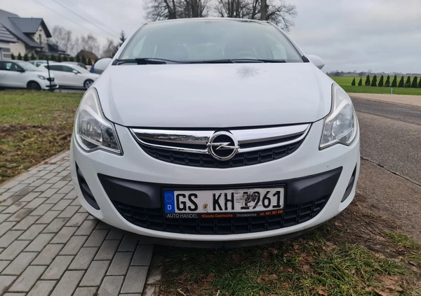 Opel Corsa cena 13900 przebieg: 208000, rok produkcji 2011 z Chojnice małe 254